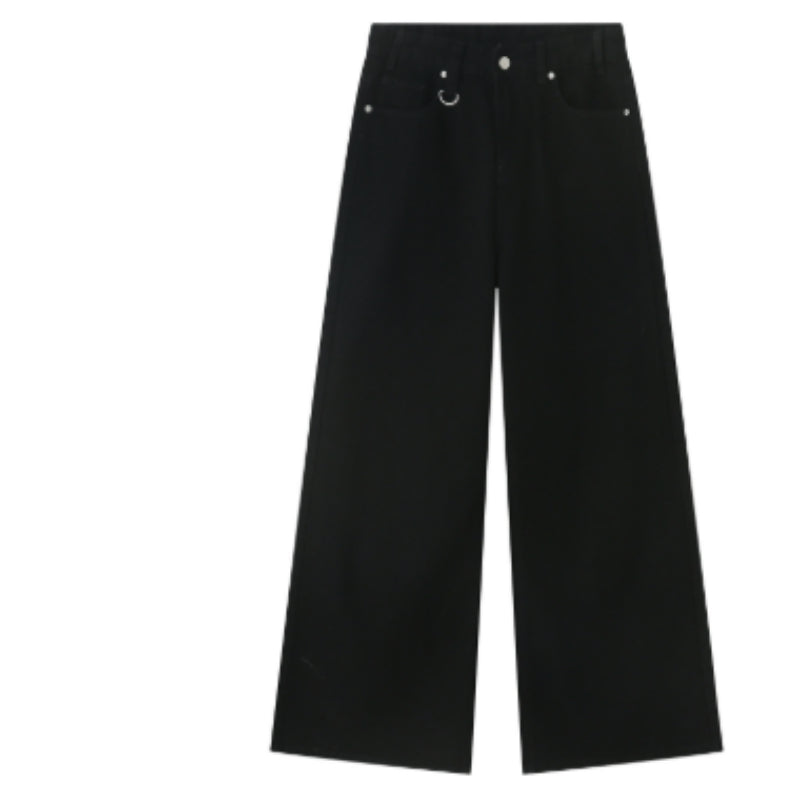 Horn Denim Cropped Pants Men