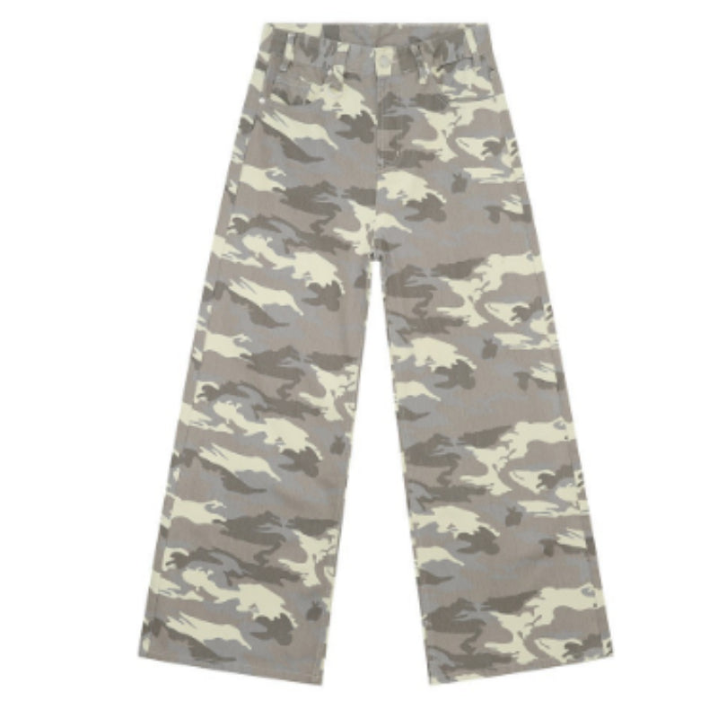 Horn Denim Cropped Pants Men