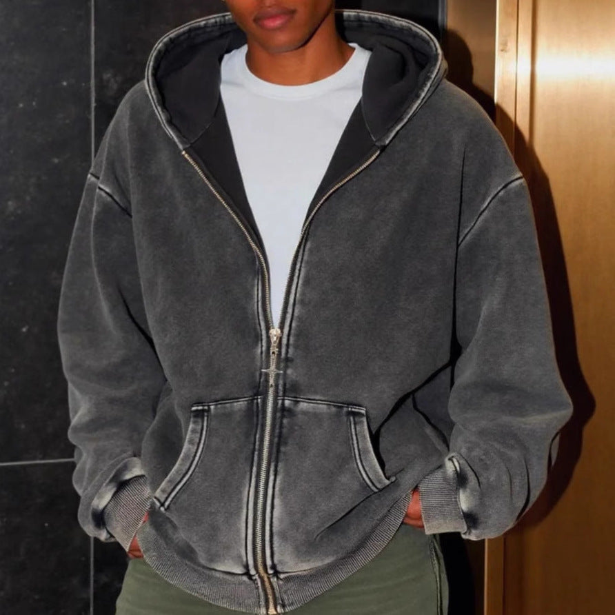 European And American Men's Loose Hoodie