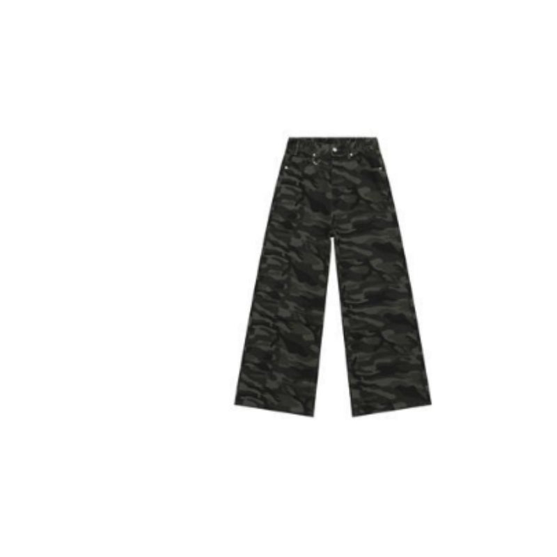 Horn Denim Cropped Pants Men