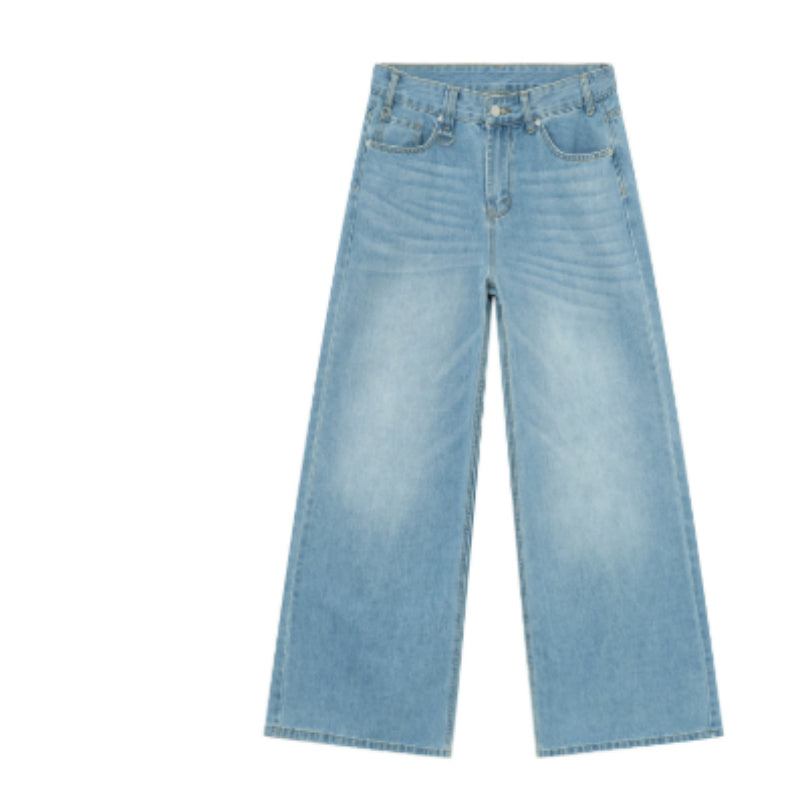 Horn Denim Cropped Pants Men